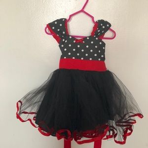 Lover Dover’s black polka dot dress